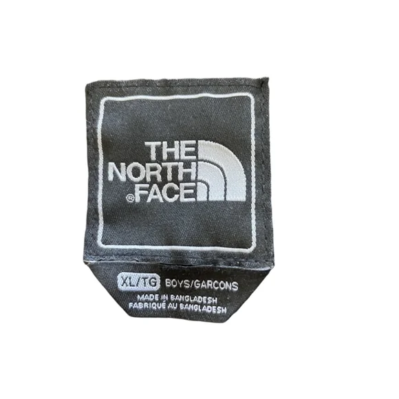 Boy's The North Face Jacket XL Red Gray - Picture 4 of 4